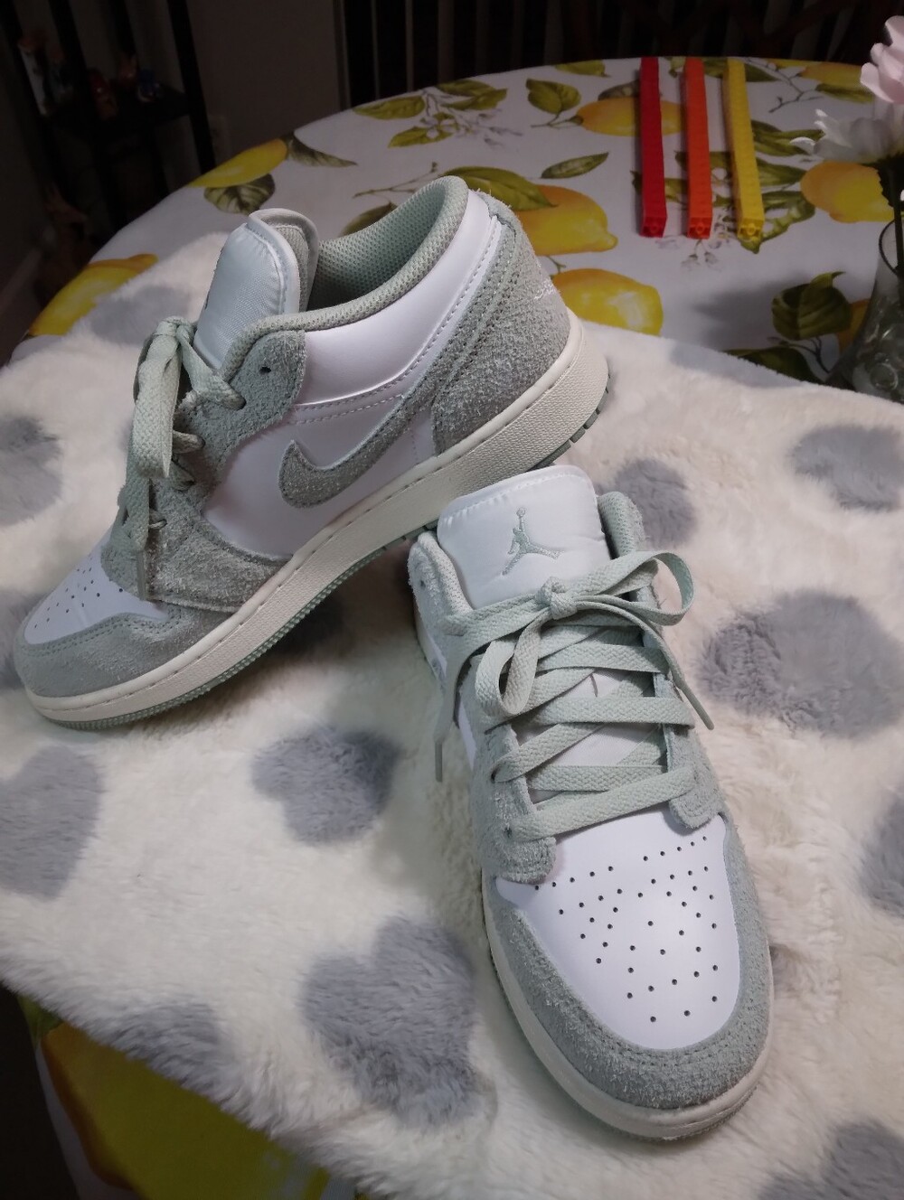 Nike Air Jordan 1 Low SE Sneakers In Seafoam 🤍💚